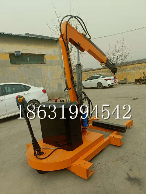 风顺堂区自卸车厢随车吊 自制轮式四不像起重机 四驱平板吊 5吨 贵盛